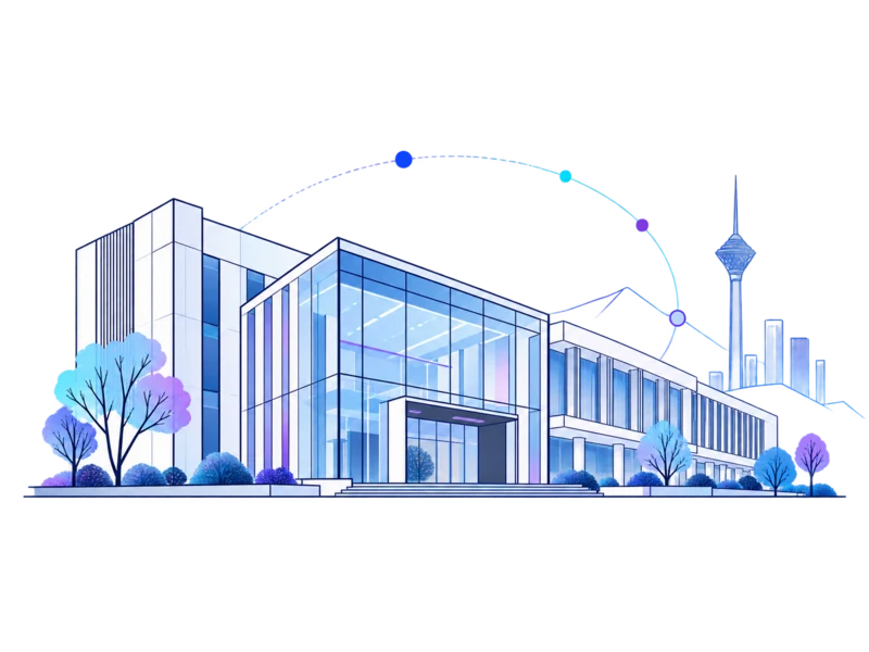 View of the HOODEL office at the Amirkabir University of Technology Science and Technology Park